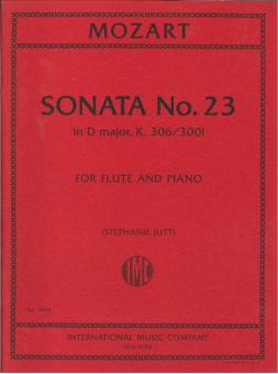 Sonata No.23 D major K306/300L 