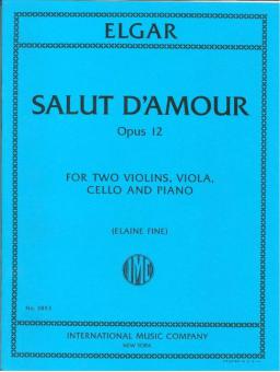Salut d'amour op.12 