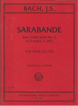 Sarabande BWV1012 