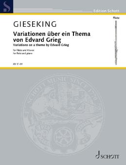 Variationen über ein Thema von Edvard Grieg Standard