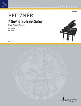 Fünf Klavierstücke op. 47 