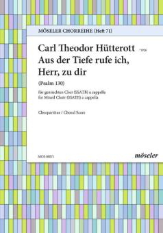 Aus der Tiefe rufe ich, Herr, zu dir Standard