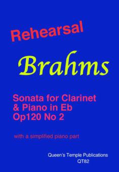 Rehearsal Brahms: Clarinet Sonata in E flat Op. 120 Nr. 2 