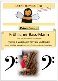 Fröhlicher Bass-Mann 