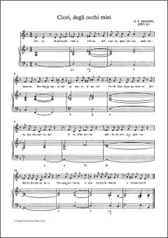 Clori, degli occhi miei, HWV 91a 