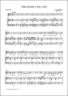 Deh! lasciate e vita e volo, HWV 103 