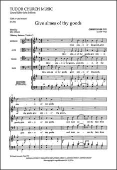 Give almes of thy goods 