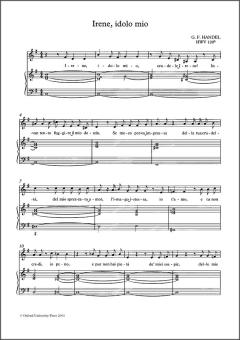 Irene, idolo mio, HWV 120b 