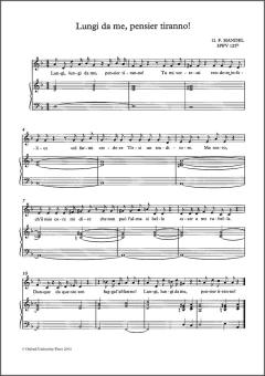 Lungi da me, pensier tiranno!, HWV 125b 