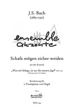 Schafe mögen sicher weiden Download