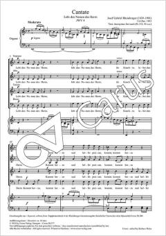 Cantate JWV 4 Standard
