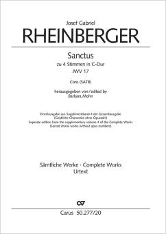 Sanctus JWV 17 Standard