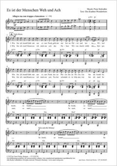 Es ist der Menschen Weh und Ach Download