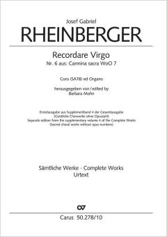 Recordare Virgo WoO 7,6 Download