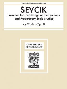 Exercises For The Change Of The Positions, Op. 8 