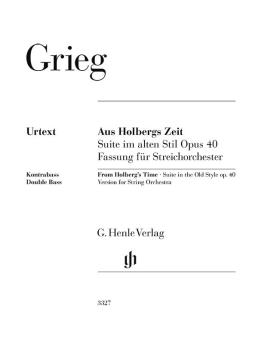 Aus Holbergs Zeit op. 40 
