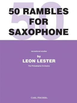 50 Rambles for Saxophone 