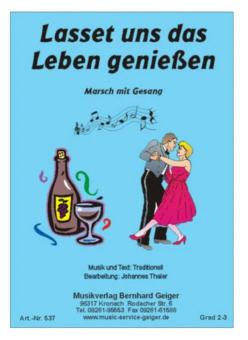 Lasset uns das Leben genießen 
