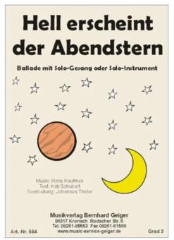 Hell erscheint der Abendstern 
