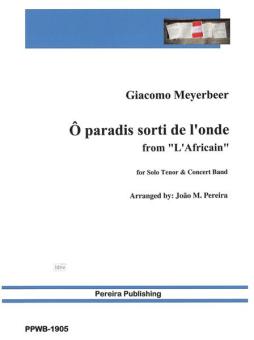 È paradis sorti de l'onde für Solo-Tenor und Blasorchester 