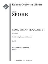 Concertante Quartet in A minor, Op. 131 