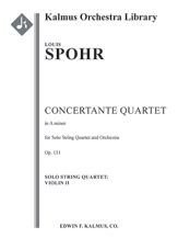 Concertante Quartet in A minor, Op. 131 