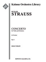 Concerto for Violin in D minor, Op. 8 