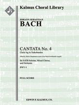 Cantata No. 4: Christ lag in Todesbanden, BWV 4 (3rd version) 