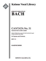 Cantata No. 51: Jauchzet Gott in allen Landen, BWV 51 