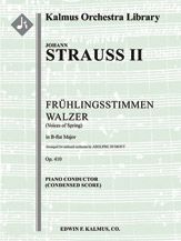 Fruehlingsstimmen Walzer, Op. 410 (Voices of Spring) 