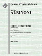Concerto a Cinque in D minor, Op. 9, No. 2 (Concerto for Oboe in D minor, Op. 9/2) 