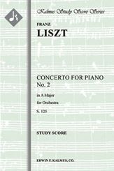 Concerto for Piano No. 2 in A, S. 125 