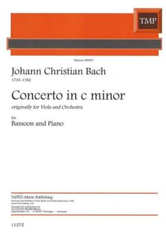 Konzert für Fagott und Klavier c-moll 