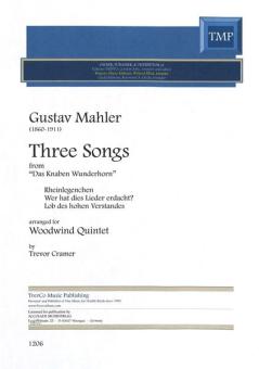 Drei Lieder aus "Des Knaben Wunderhorn" f ür Bläserquintett 