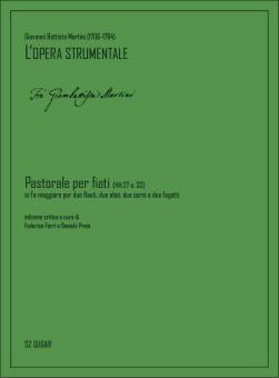 Pastorale per fiati HH.27 n. 33 