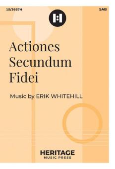 Actiones Secundum Fidei 
