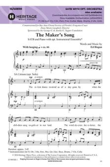 The Maker's Song 