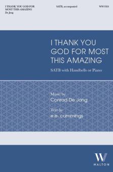 i thank You God for most this amazing 