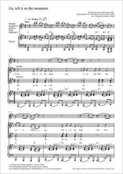 Go, tell it on the mountain Standard