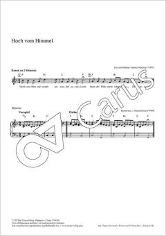 Hoch vom Himmel Standard