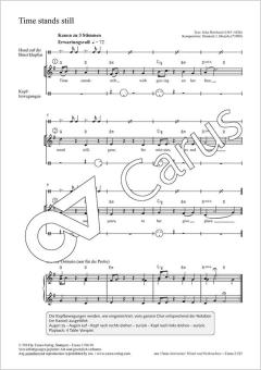 Time stands still Standard