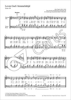 Loven Gud i himmelshöjd Standard