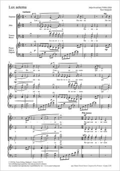 Lux aeterna Standard