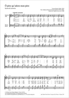 O père qu'adore mon père Standard