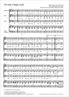 Voi sete o begli occhi Standard