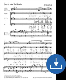 Once in royal David's City Download