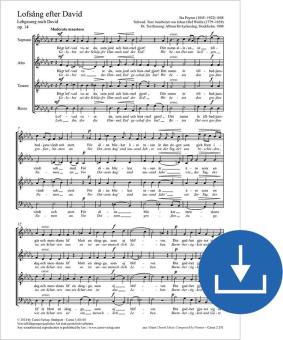 Lofsang efter David op. 14 Download