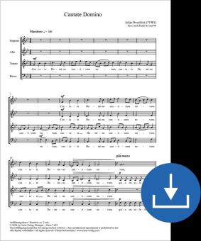 Cantate Domino Download