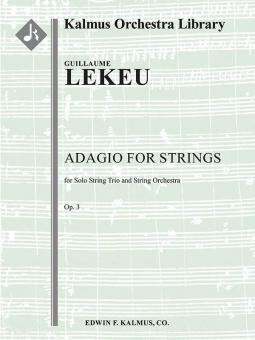 Adagio for Strings op. 3 
