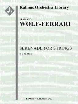 Serenade for Strings in E-flat 